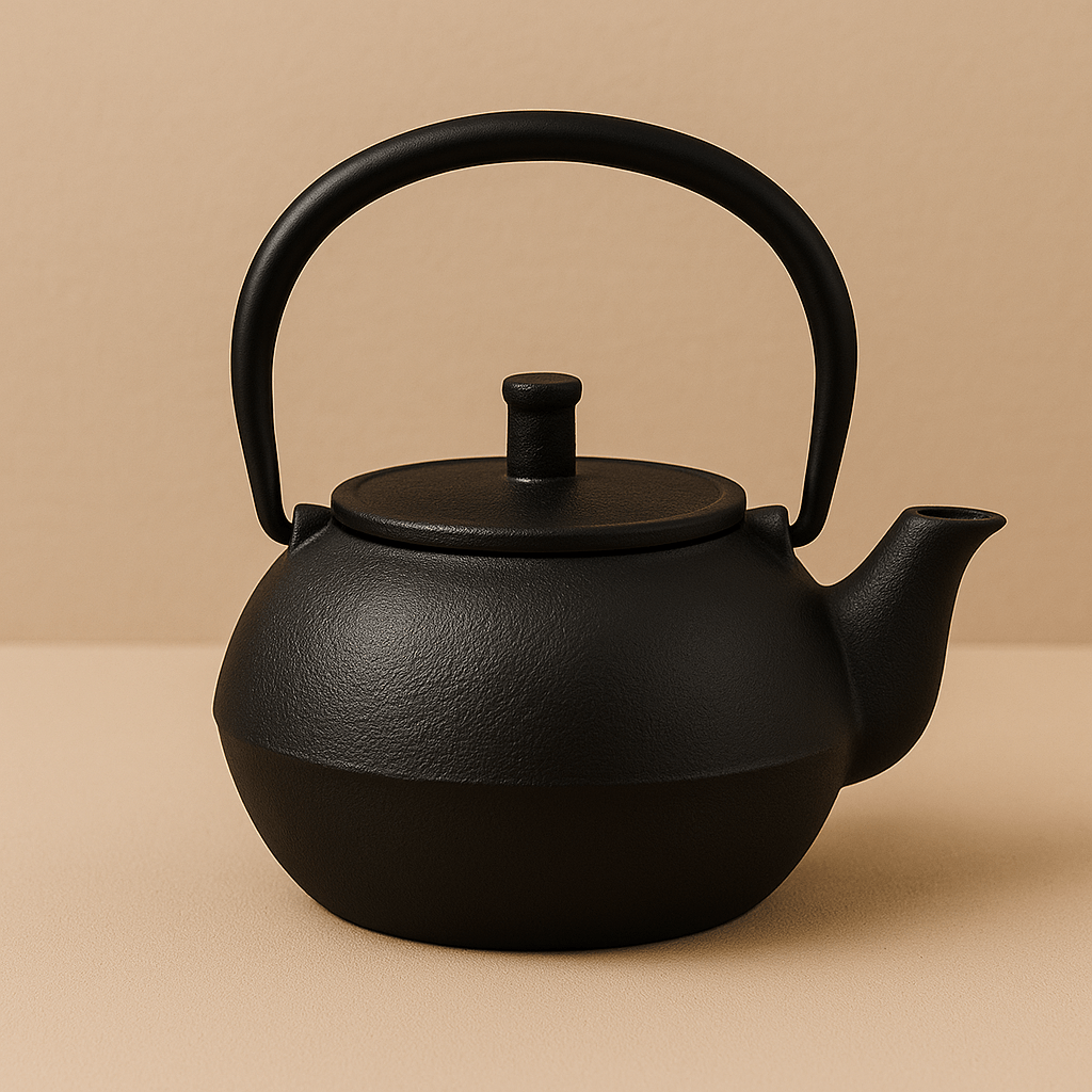 Théièrea | Forgea — Théière en fonte avec infuseur 1200ml Noir