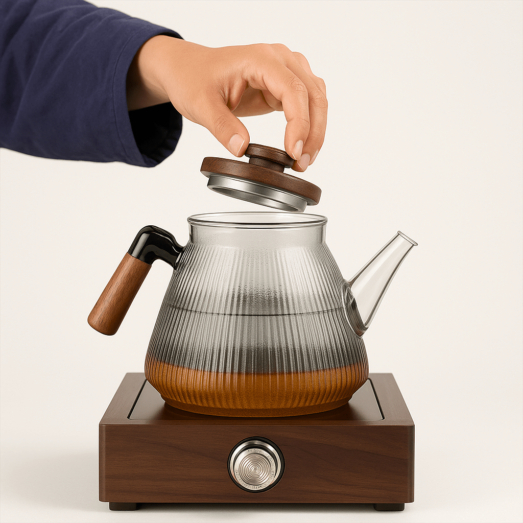 Théièrea | Givre — Théière en verre borosilicate 1000ml