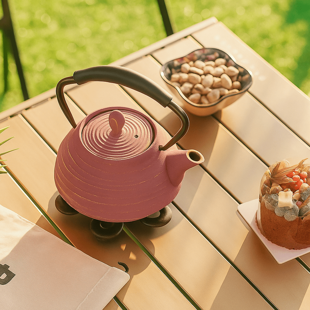 Théièrea | Hibiki — Théière en fonte japonaise émaillée 650ml