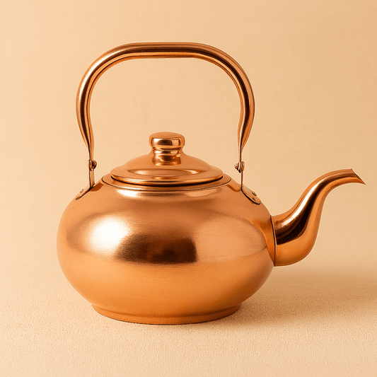 Théièrea | Jinchun — Théière chinoise brillante en cuivre 1200ml 1200 ml