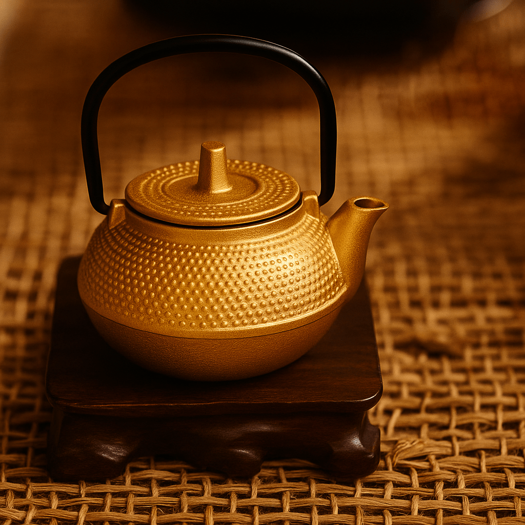 Théièrea | Kinboshi — Théière en fonte dorée 50ml Or