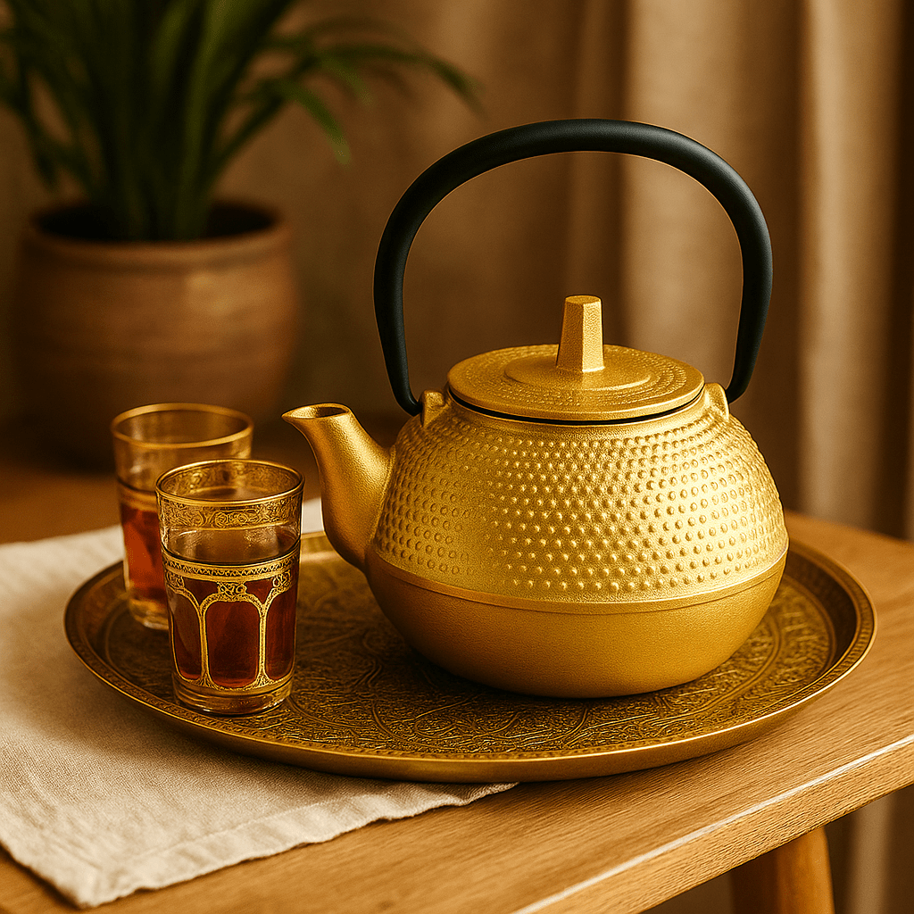 Théièrea | Kinboshi — Théière en fonte dorée 50ml Or