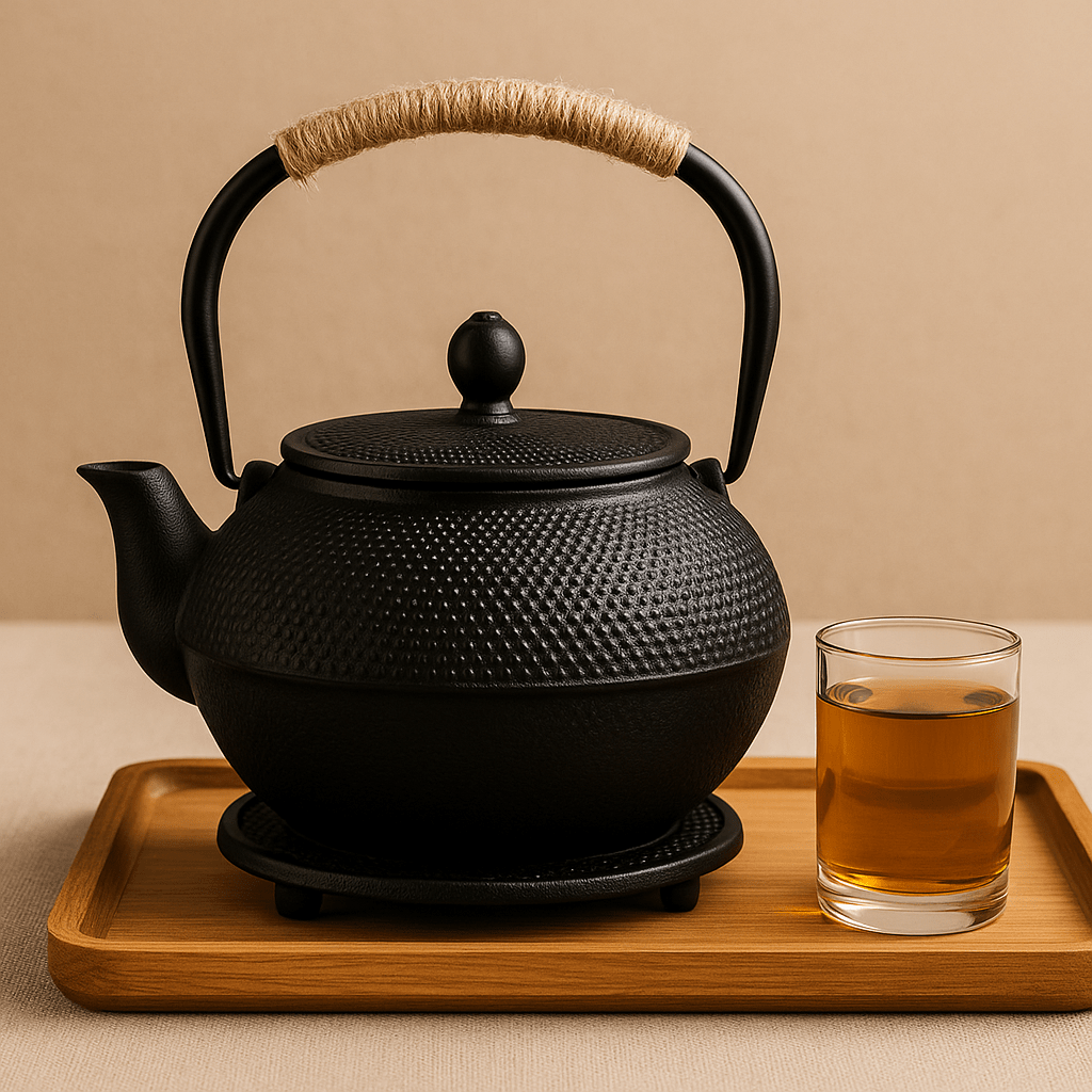 Théièrea | Kuro — Théière en fonte noire style japonais