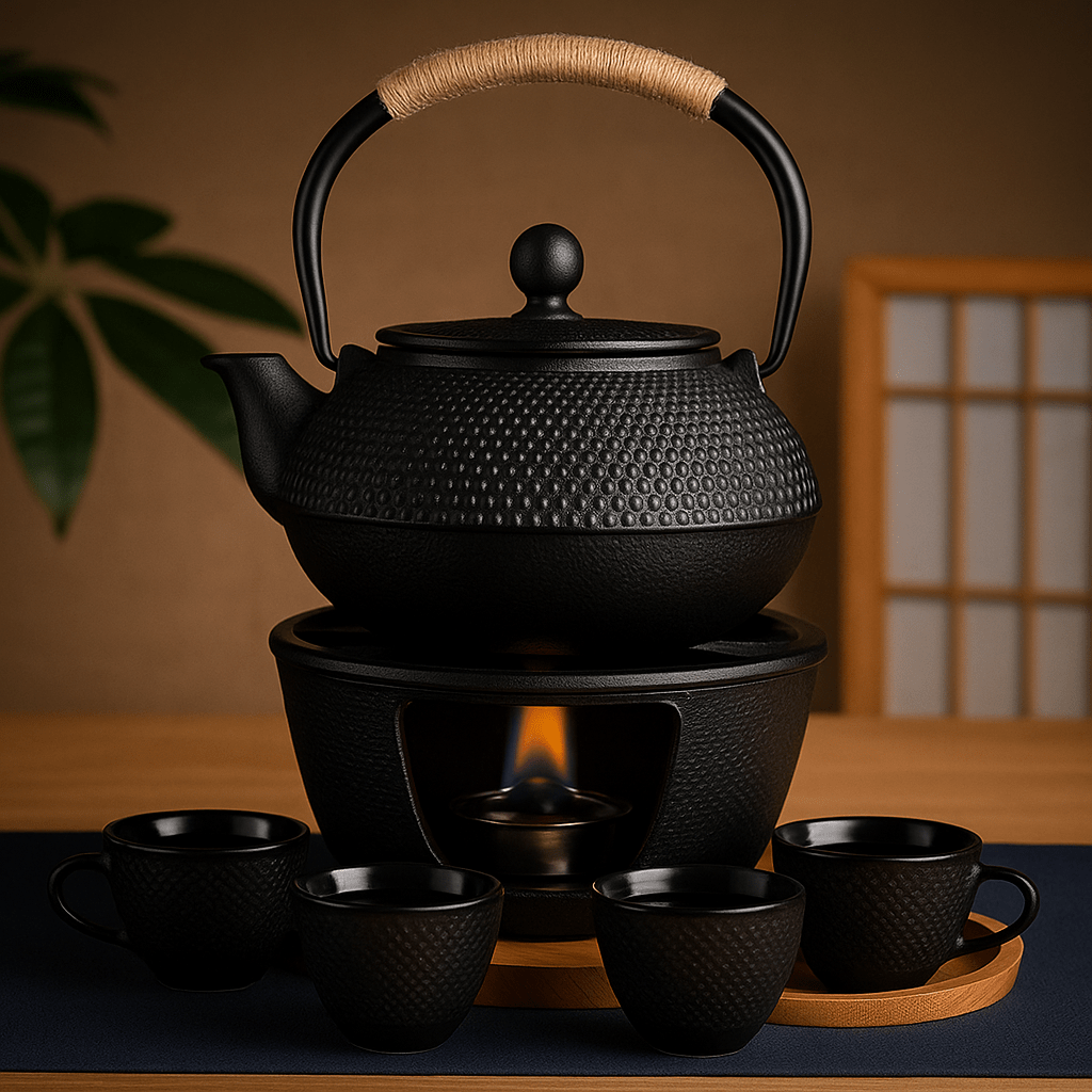 Théièrea | Kuro — Théière en fonte noire style japonais