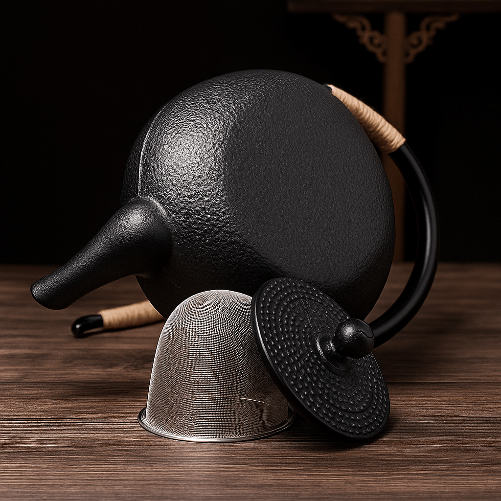 Théièrea | Kuro — Théière en fonte noire style japonais