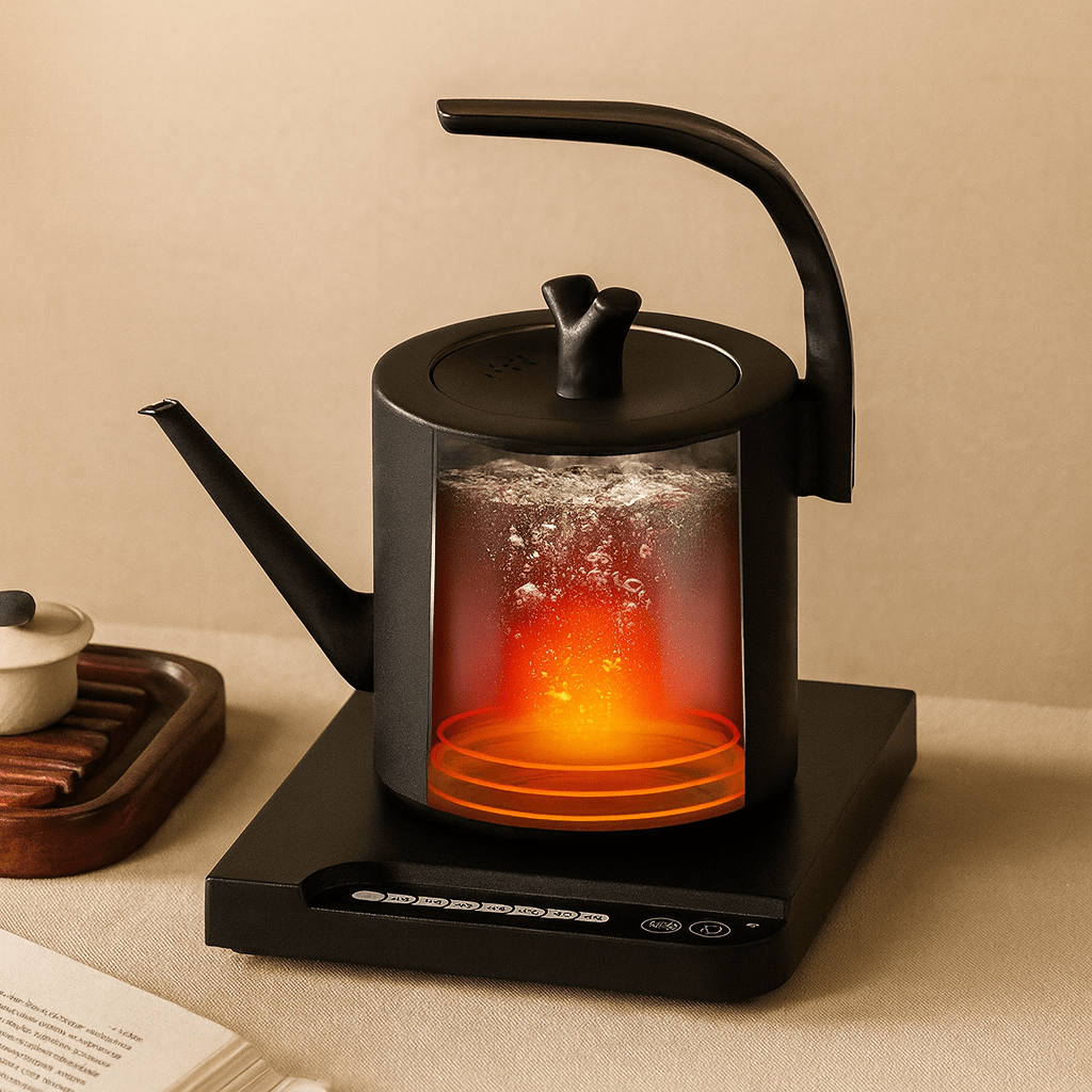 Théièrea | Orina — Bouilloire électrique en acier inoxydable 0,9L