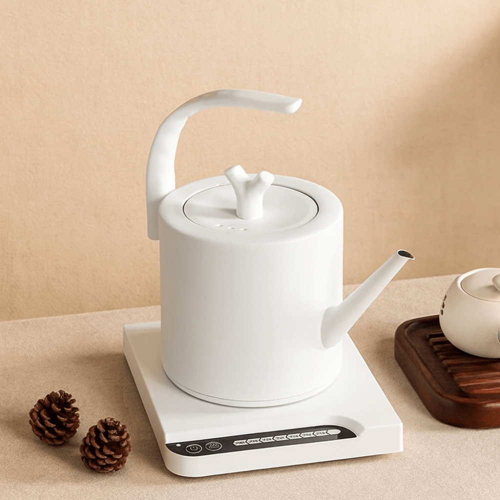 Théièrea | Orina — Bouilloire électrique en acier inoxydable 0,9L Blanc