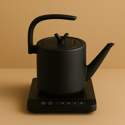 Théièrea | Orina — Bouilloire électrique en acier inoxydable 0,9L Noir