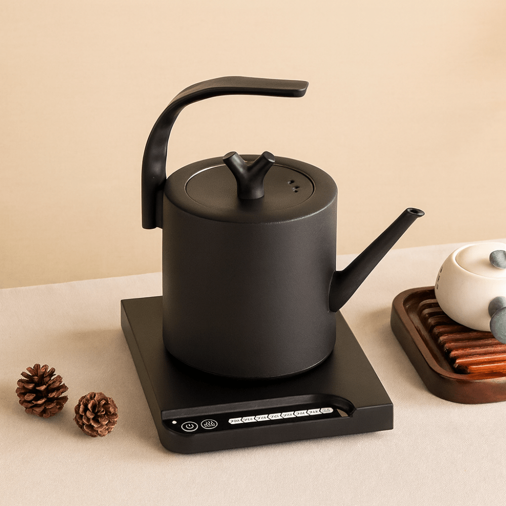 Théièrea | Orina — Bouilloire électrique en acier inoxydable 0,9L Noir