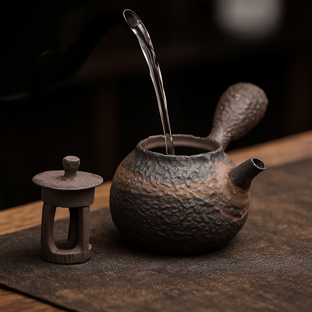 Théièrea | Seijaku — Théière japonaise en céramique brute 220ml 220 ml