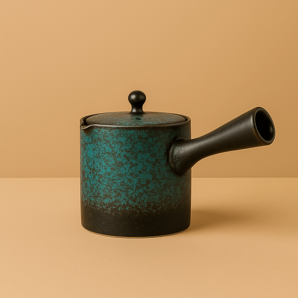 Théièrea | Sumire — Théière Kyusu en céramique 150ml Vert