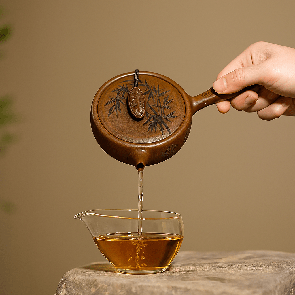 Théièrea |Takumi — Théière Kyusu en argile faite main 180 ml