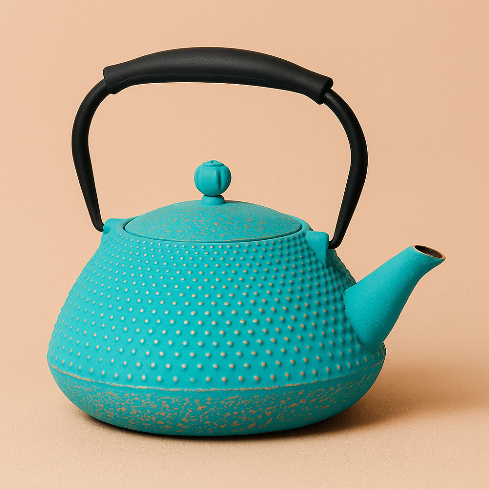 Théièrea | Tama — Théière en fonte avec filtre amovible 780ml Bleu