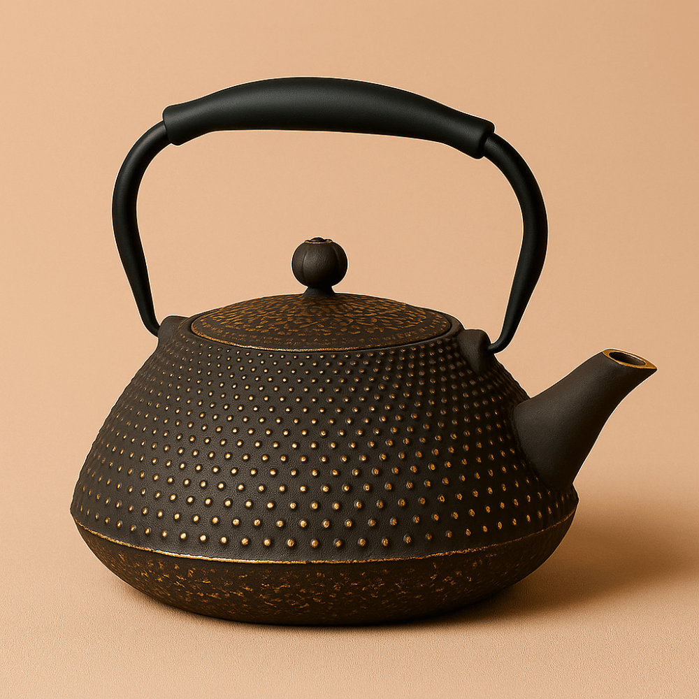 Théièrea | Tama — Théière en fonte avec filtre amovible 780ml Noir