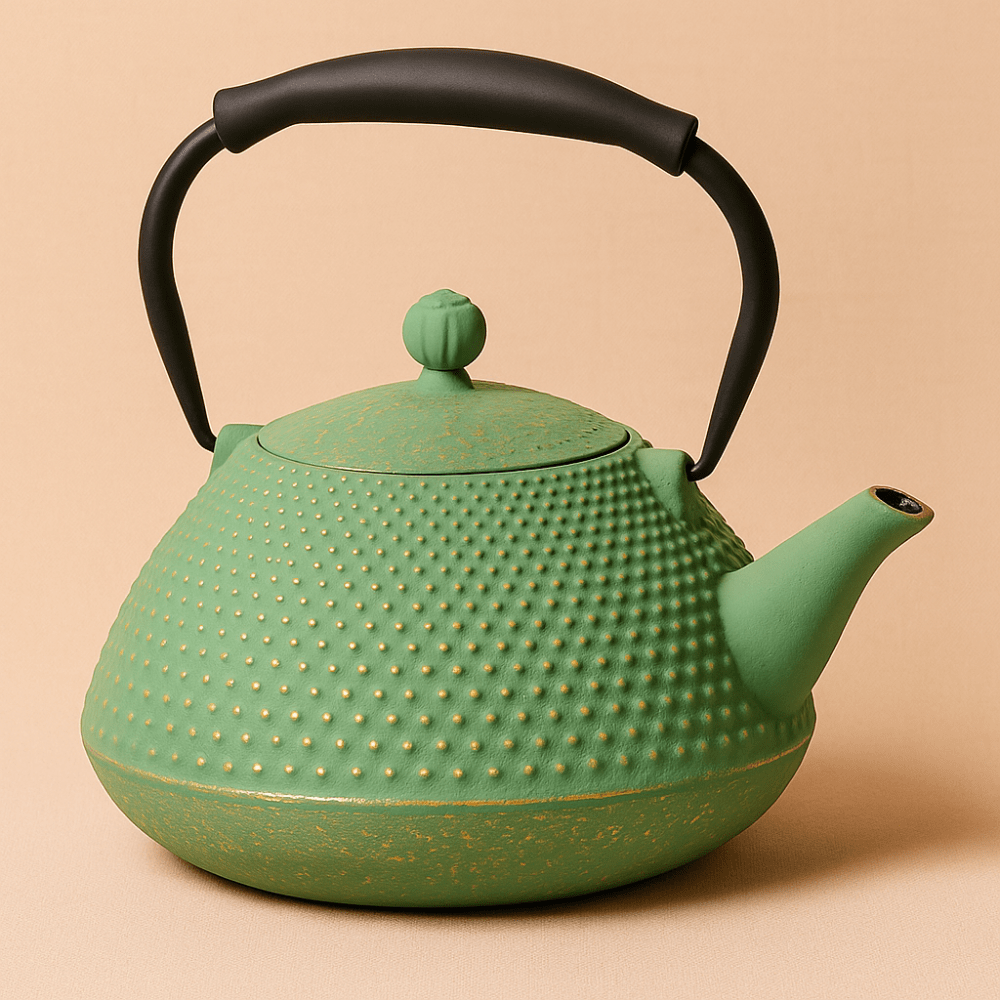 Théièrea | Tama — Théière en fonte avec filtre amovible 780ml Vert
