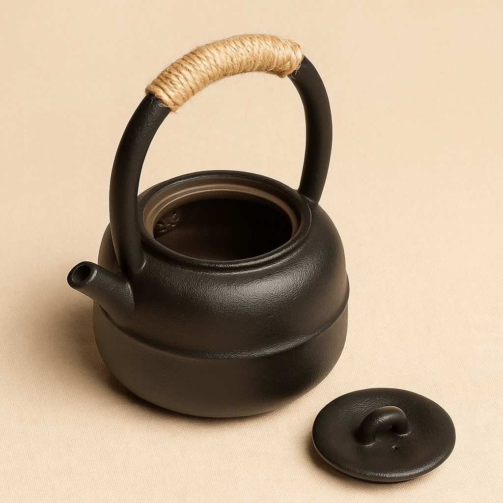 Théièrea | Tsuchi — Théière japonaise vintage en céramique 460ml