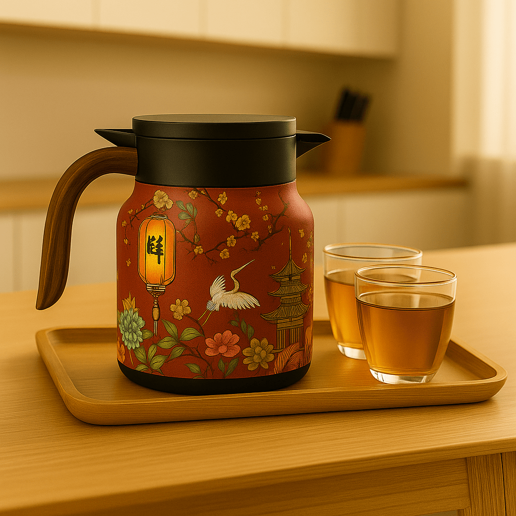 Théièrea | Velma — Théière isotherme rouge 1000ml 1000 ml