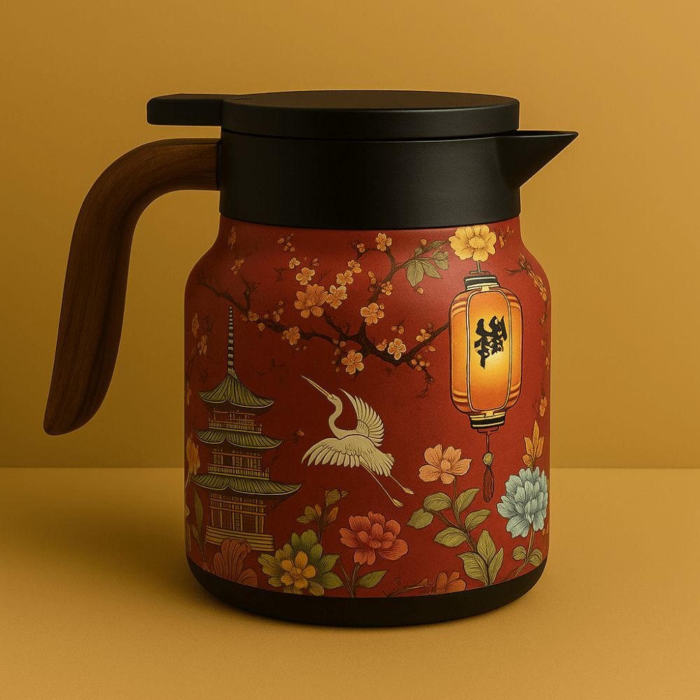 Théièrea | Velma — Théière isotherme rouge 1000ml 1000 ml