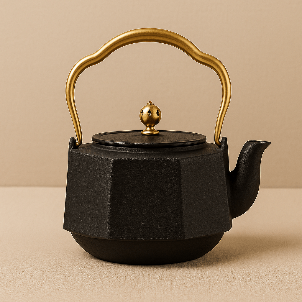 Théièrea | Yatsumi — Théière en fonte octogonale style japonais B 1200 ml