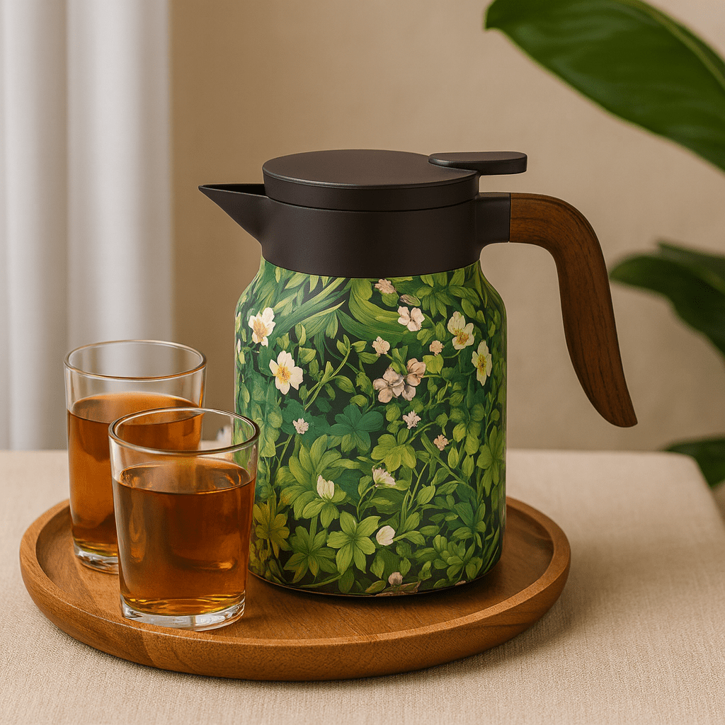 Théièrea | Zafira — Théière isotherme fleurie 1000ml 1000 ml